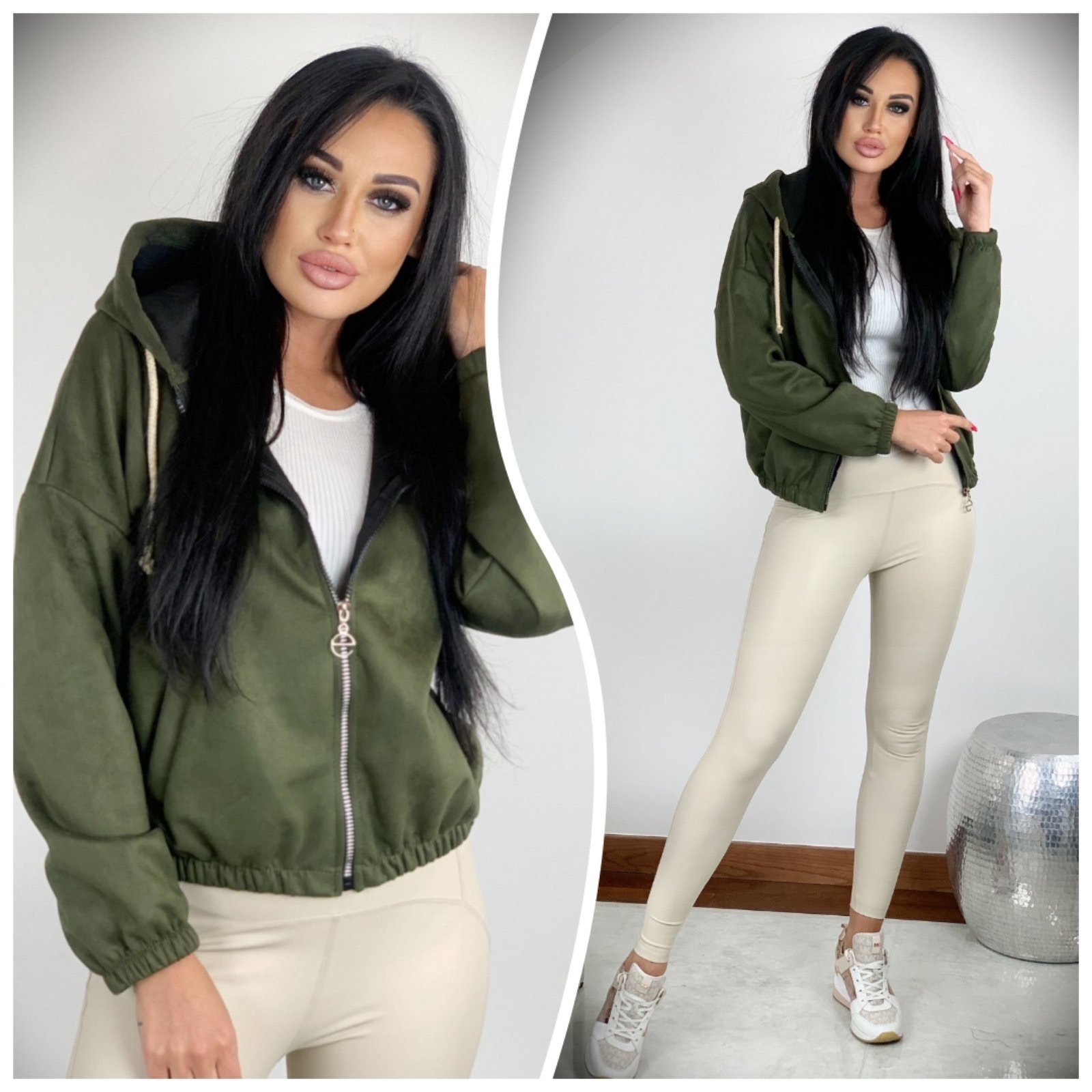 Kurtka damskie 5539 1 kolor M-2XL 1