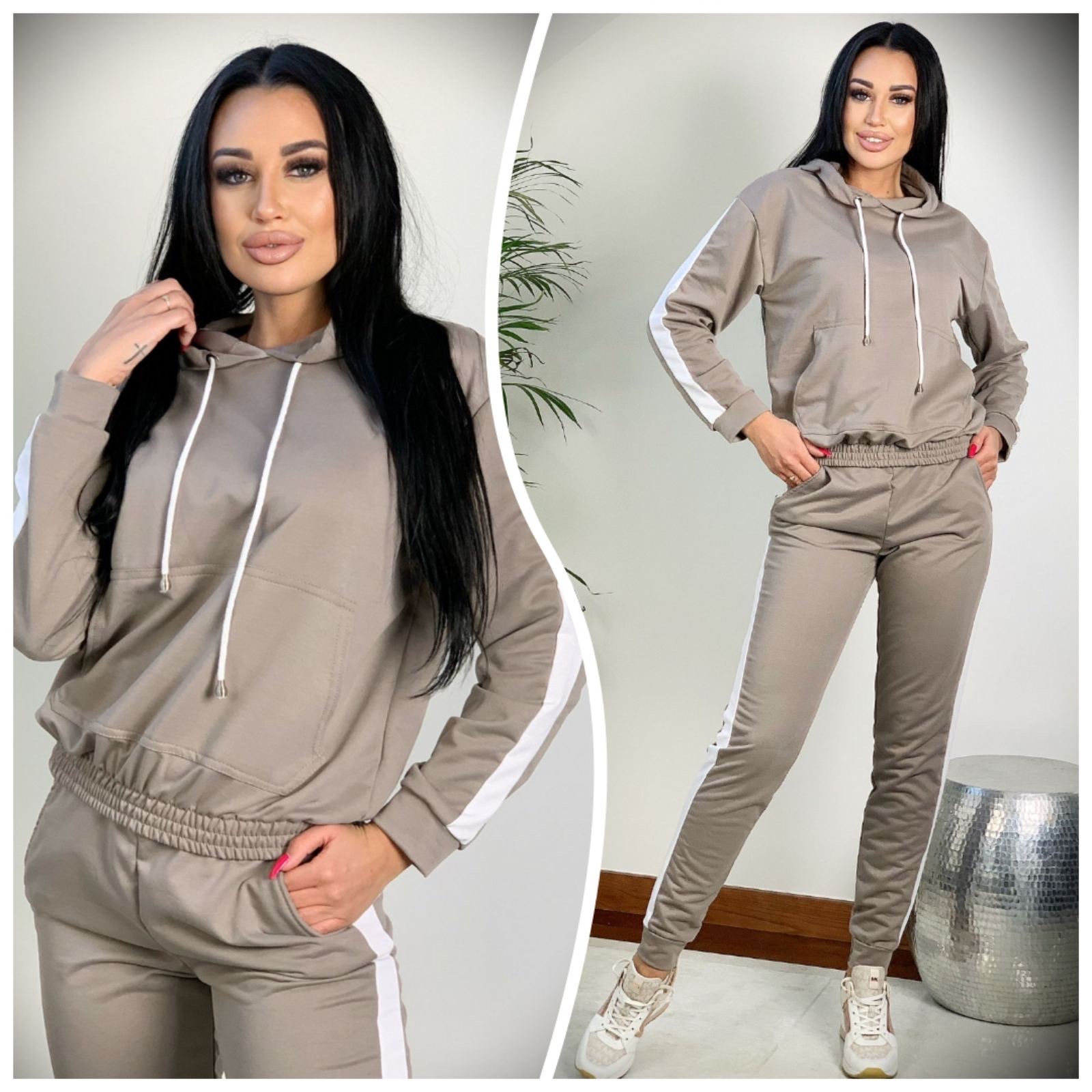 Komplet damske 5544 1 kolor M-2XL (Towar Polskie) 1