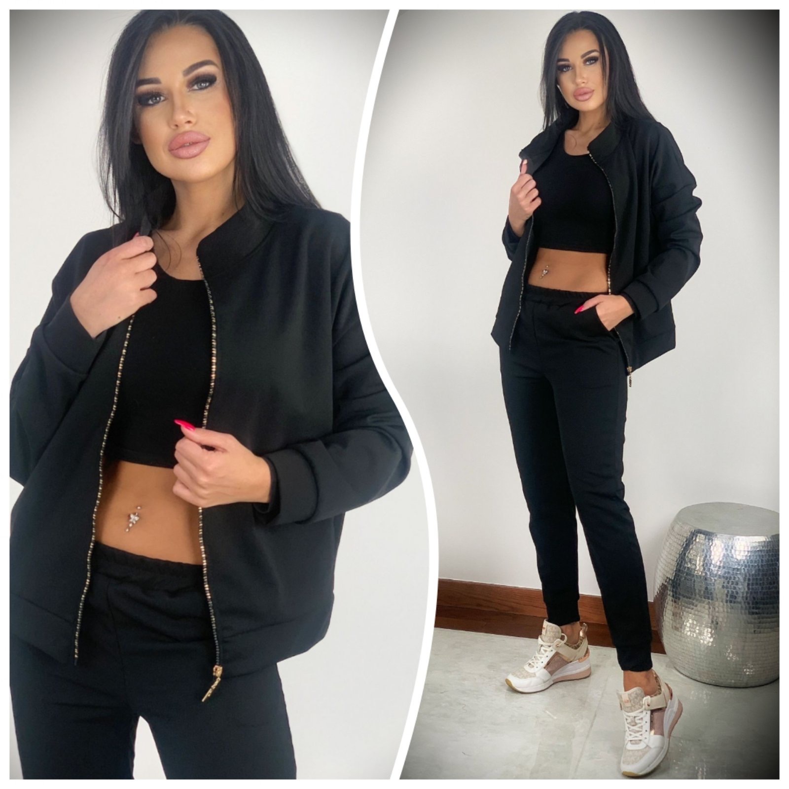 Komplet damske 5550 1 kolor M-2XL (Towar Polskie) 1