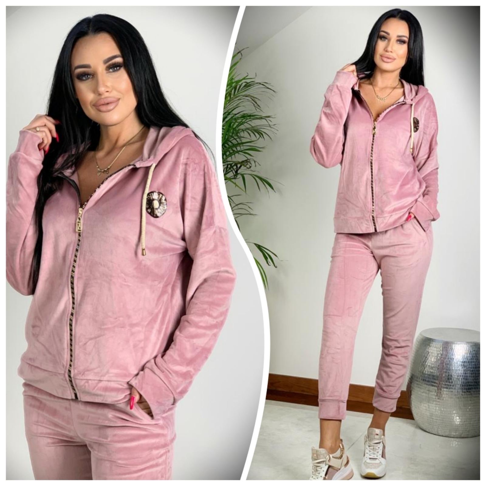 Komplet damske 5562 1 kolor M-2XL (Towar Polskie) 1