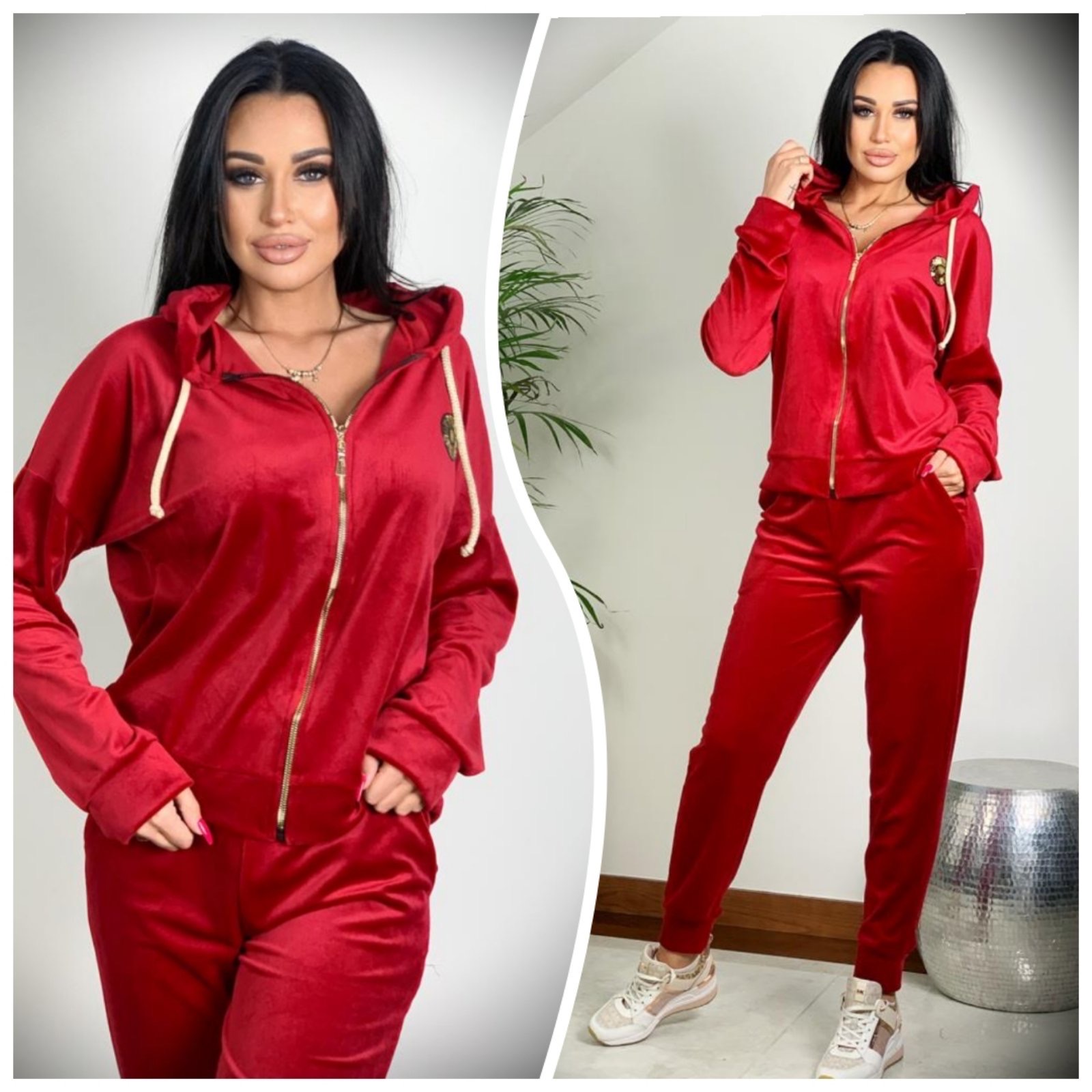 Komplet damske 5565 1 kolor M-2XL (Towar Polskie) 1