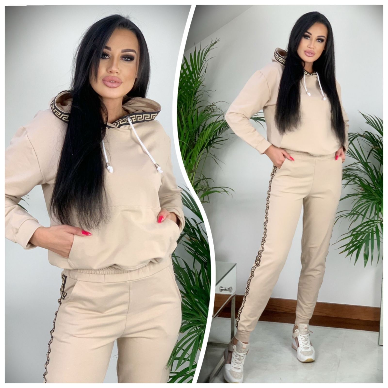 Komplet damske 5585 1 kolor M-2XL (Towar Polskie) 1