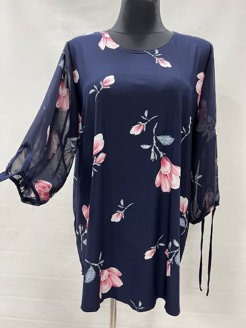 Bluzka damskie 5852 1 kolor 54-60 (Towar Polskie)