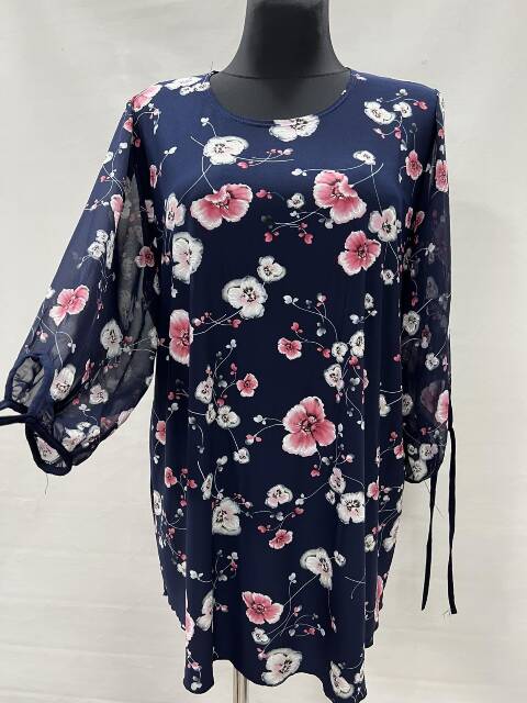 Bluzka damskie 5853 1 kolor 54-60 (Towar Polskie)