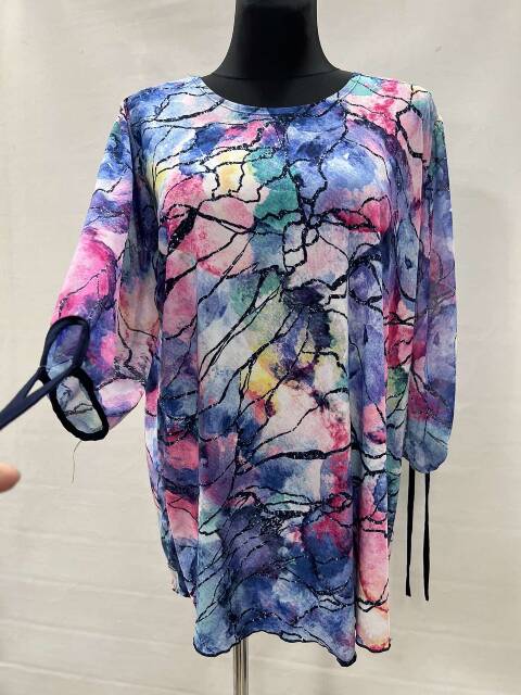 Bluzka damskie 5859 1 kolor 54-60 (Towar Polskie) 1