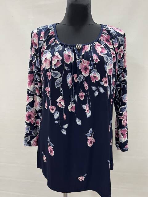 Bluzka damskie 5877 1 kolor 46-52 (Towar Polskie)