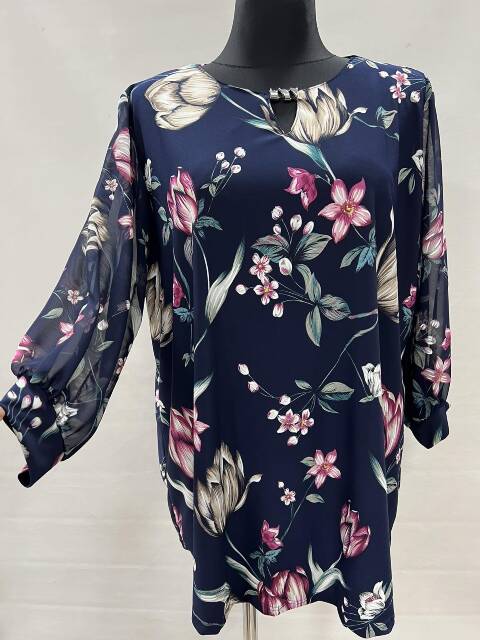 Bluzka damskie 5886 1 kolor 54-60 (Towar Polskie)