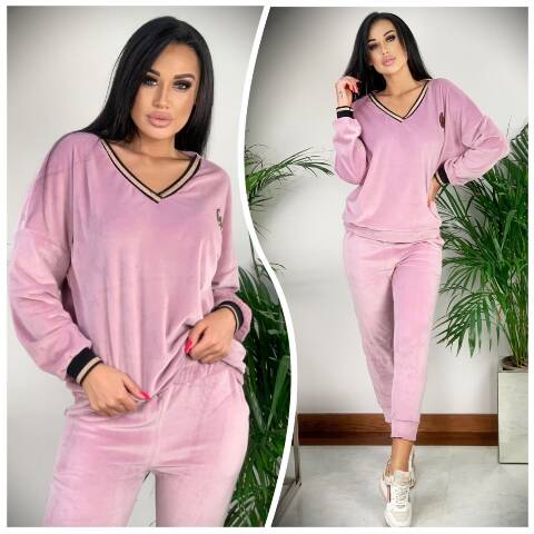 Komplet Damskie 5927 1 kolor M-2XL (Towar Polskie)