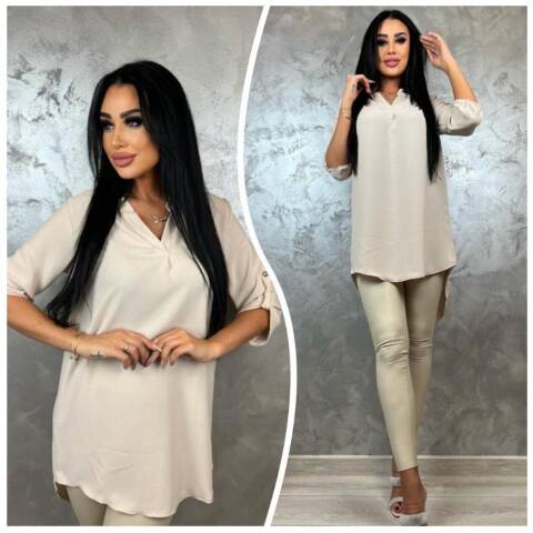 Koszula Damskie 5937 1 kolor M-2XL (Towar Polskie)