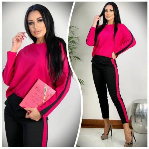 Komplet Damskie 5948 1 kolor M-2XL (Towar Polskie)