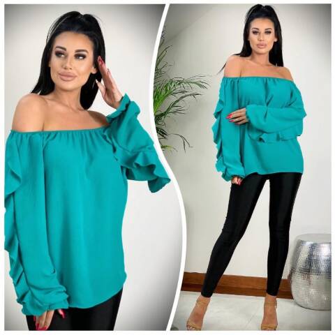 Bluzka damskie 5965  1 kolor L-3XL(Towar Polskie) 1