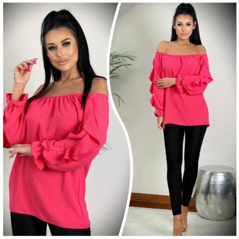 Bluzka damskie 5967  1 kolor L-3XL(Towar Polskie)