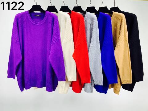Sweter damskie 1122 Mix kolor S/M-L/XL 1