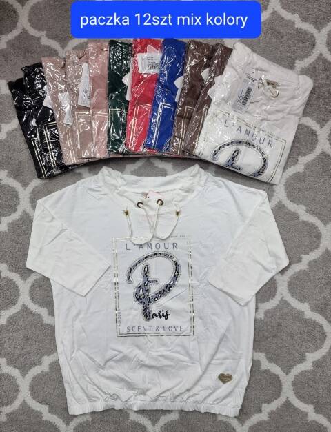 Bluza damskie 6893 Mix kolor Standard (Towar Tureckie) 1