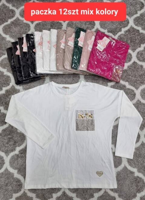 Bluzka damskie 6913 Mix kolor Standard  1