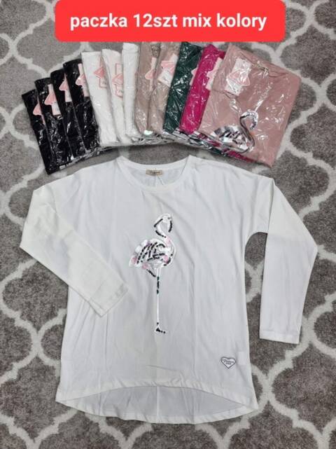 Bluzka damskie 6914 Mix kolor Standard 