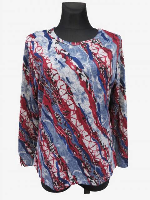 Bluzka damskie 3806 Mix kolor L-4XL