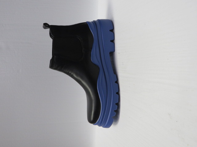 Botki Damskie 2115 BLACK/BLUE 36-41 1