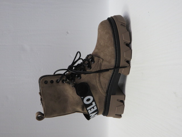 Botki Damskie NC1270 TAUPE 36-41 OCIEPLANE