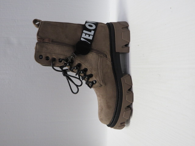 Botki Damskie NC1270 TAUPE 36-41 OCIEPLANE 1