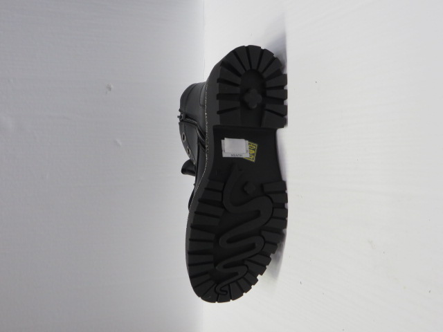 Botki Damskie NC1309 BLACK/GUN 36-41 OCIEPLANE 2