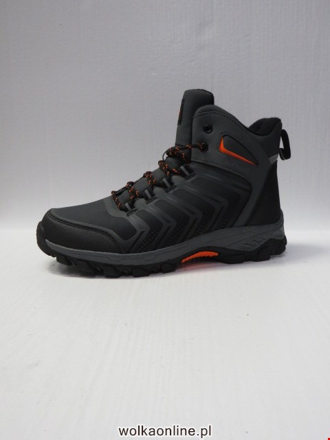 Botki Damskie 17060-6 GREY/ORANGE 36-41