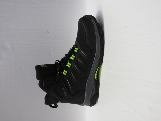 Botki Damskie 17060-2 BLACK/GREEN 36-41