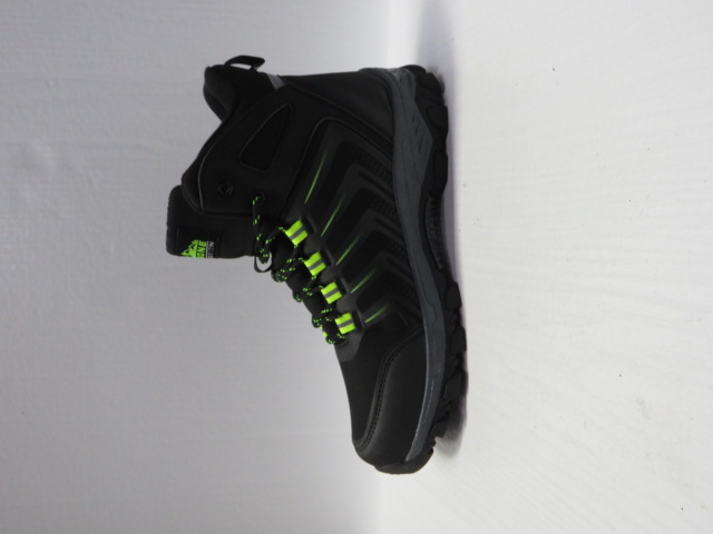 Botki Damskie 17060-2 BLACK/GREEN 36-41 1
