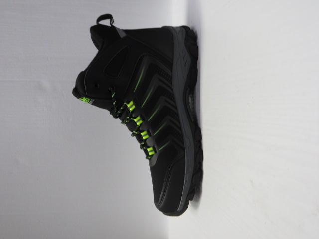 Botki Męskie 17061-2 BLACK/GREEN 41-46 1