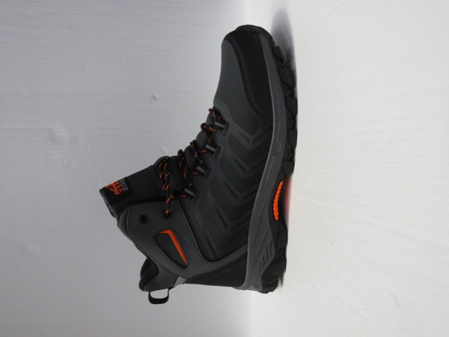 Botki Męskie 17061-6 GREY/ORANGE 41-46