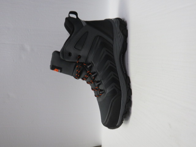 Botki Męskie 17061-6 GREY/ORANGE 41-46 1