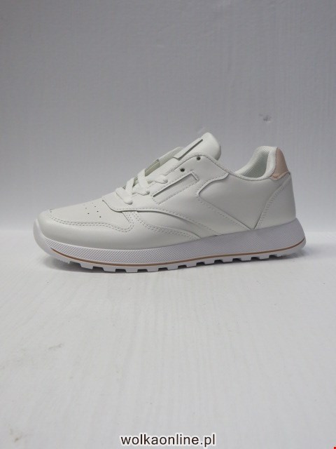 Sportowe Damskie H013 WHITE/PINK 36-41
