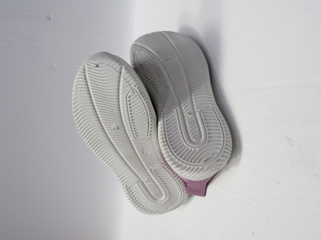 Baleriny Dziecięce 1017 WHITE/PINK/PURPLE/GREY 25-30 2