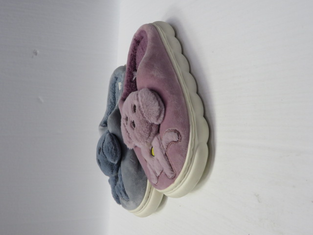 Kapcie Dziecięce D25-9 PURPLE/RED/GREY/BEAN 30-35