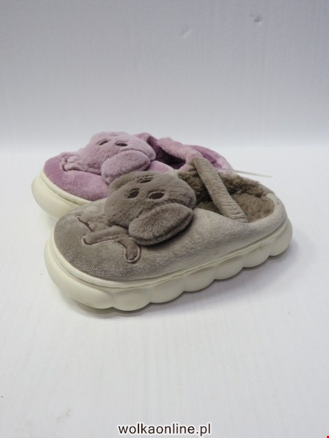 Kapcie Dziecięce D25-8 PURPLE/RED/GREY/BEAN 24-29