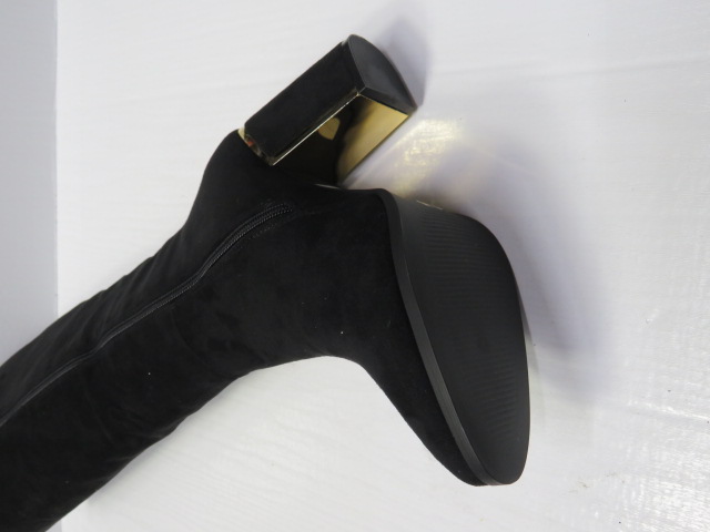 Kozaki Damskie QT63 BLACK 36-41 OCIEPLANE 2