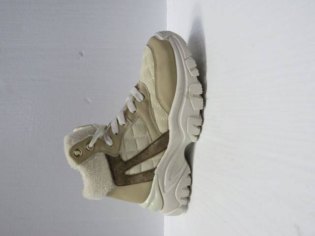 Botki Damskie 9072 BEIGE 36-41 OCIEPLANE