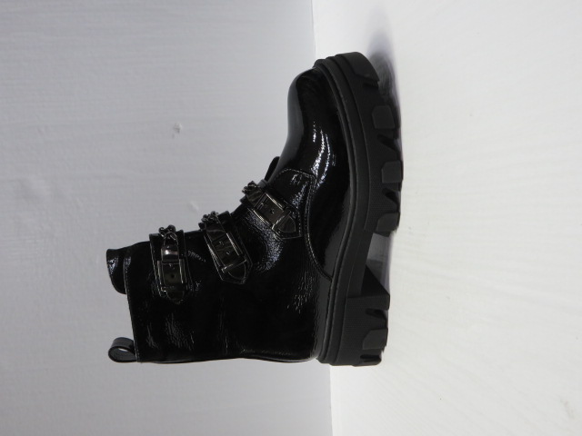 Botki Damskie K1007 BLACK 36-41 OCIEPLANE
