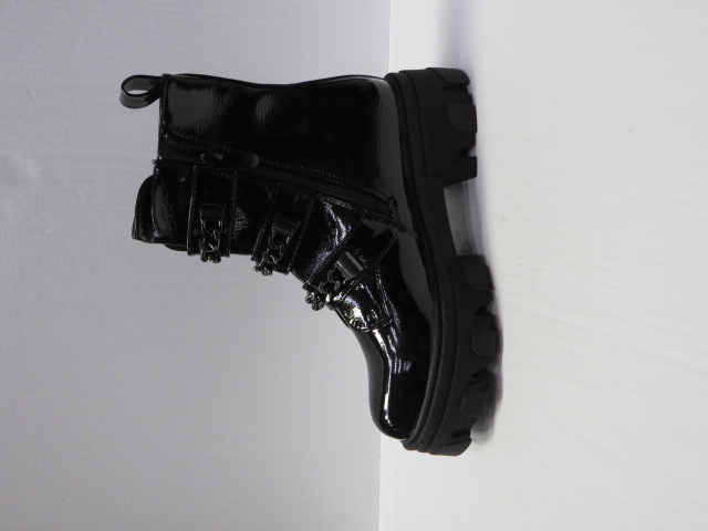Botki Damskie K1007 BLACK 36-41 OCIEPLANE 1