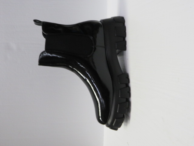 Botki Damskie B16002 BLACK 36-41 OCIEPLANE 1