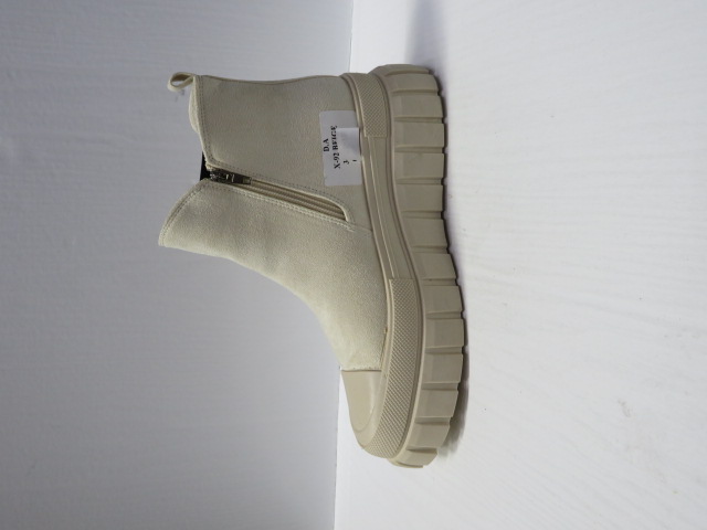 Botki Damskie X-92 BEIGE 36-41 OCIEPLANE 1
