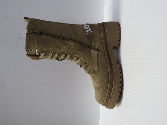 Botki Damskie 1600 KHAKI 36-41 OCIEPLANE 1