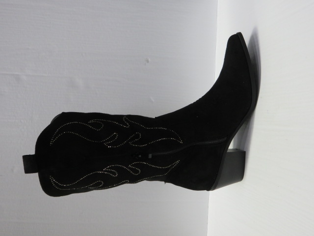 Botki Damskie 9557A BLACK 36-41 1