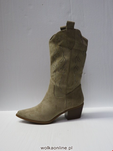 Botki Damskie 9557A KHAKI 36-41