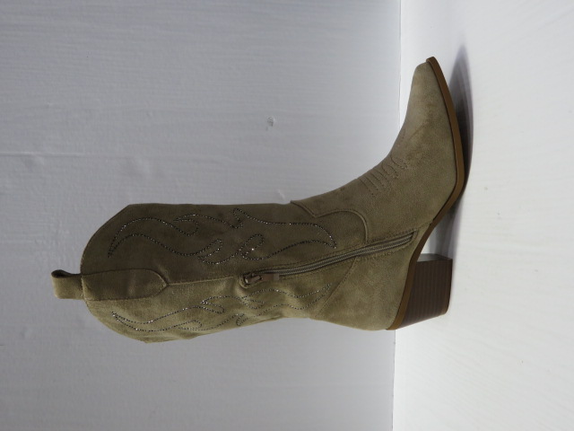 Botki Damskie 9557A KHAKI 36-41 1