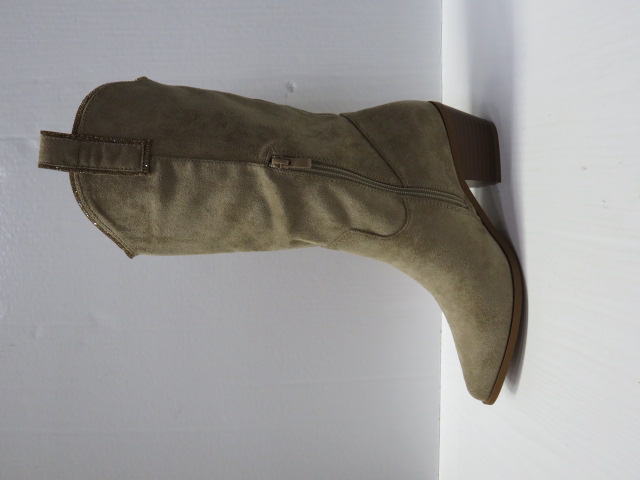 Botki Damskie 9517A KHAKI 36-41 1