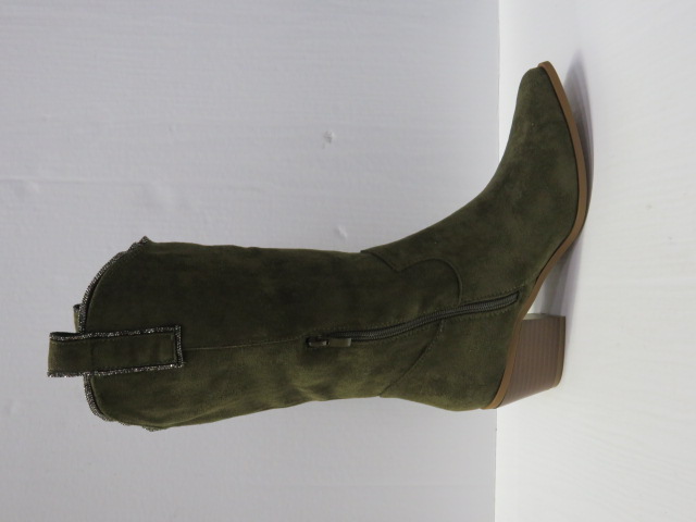 Botki Damskie 9517A GREEN 36-41 1