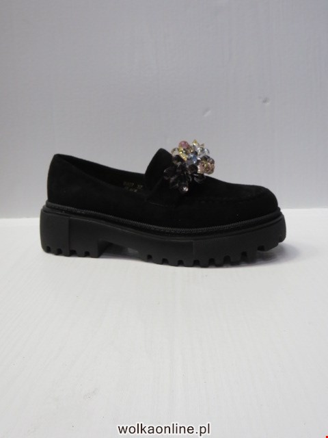 Półbuty Damskie 8007 BLACK 36-41