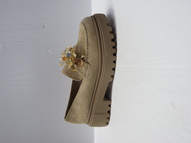 Półbuty Damskie 8007 KHAKI 36-41