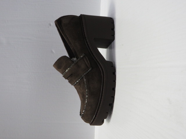 Czółenka Damskie 9526A BROWN 36-41